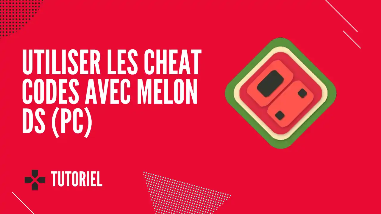 Melon DS : Comment saisir et importer des cheat codes