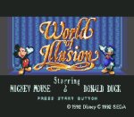 ROM World of Illusion Starring Mickey Mouse and Donald Duck 