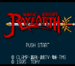 ROM Magic Knight Rayearth 
