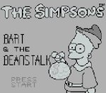ROM Simpsons The Bart and the Beanstalk 
