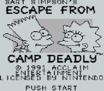 ROM Simpsons The Escape from Camp Deadly 