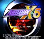 Megaman X5 (PSX) (Patch FR)