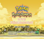 Pokemon Donjon Mystère Radiant Squad (English Translation) (WiiWare)