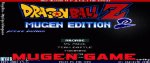 DragonBall Z Mugen edition 2