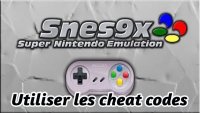 ROM Jouez à vos roms SNES en utilisant les codes de triche