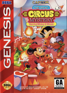 The Great Circus Mystery Starring Mickey & Minnie (USA) (Megadrive)