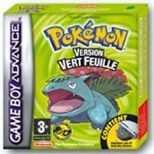 Pokemon Version Vert Feuille (France) (GBA)