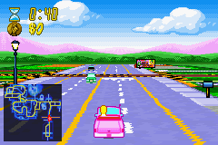 Les Simpson Road Rage (gba)