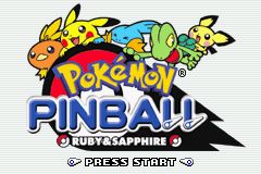 ROM Pokemon Pinball Ruby Sapphire download