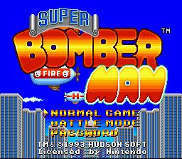 Super Bomberman (USA) (SNES)