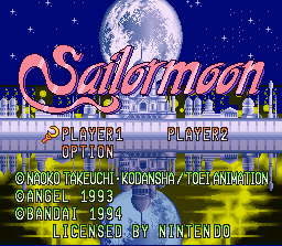 Bishoujo Senshi Sailor Moon (Japan) (SNES)