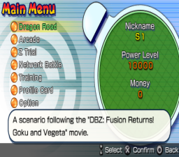 Dragon Ball Z Shin Budokai (psp)