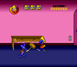 Les Simpson Bart s Nightmare (snes)