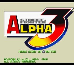 Street Fighter Alpha 3 (psx)