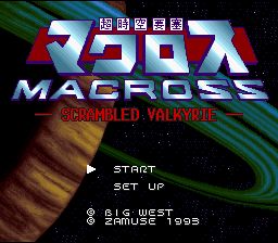 ROM Choujikuu Yousai Macross Scrambled Valkyrie  download