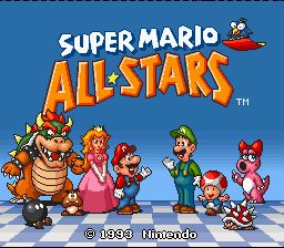 Super Mario All Stars (Traduit en FR) (SNES)