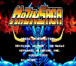 Mazin Saga (Japan) (MD)