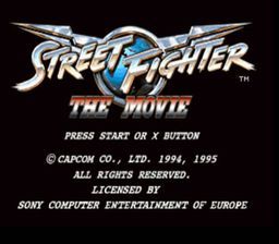 Street Fighter The Movie (Europe) (PSX)
