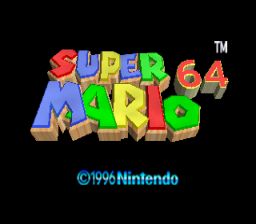Super Mario 64 (Europe) (N64)
