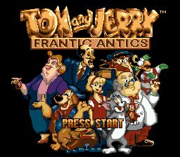 Tom and Jerry Frantic Antics (USA) (MD)