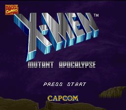 XMen Mutant Apocalypse (Europe) (SNES)