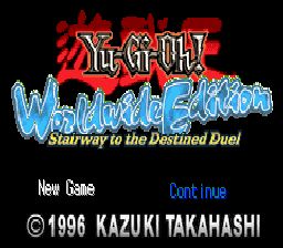 YuGiOh&nbsp;! Worldwide Edition Stairway to the Destined Duel (Europe) (GBA)