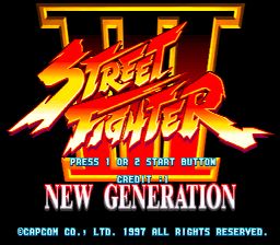 Street Fighter III New Generation (Japan) (CPS3)