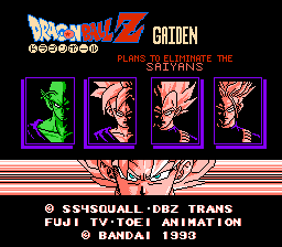 ROM Dragon Ball Z Gaiden Saiya Jin Zetsumetsu Keikaku Japan NES download