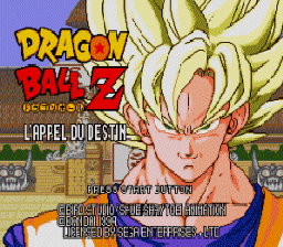 ROM FR DragonBall Z L Appel du Destin France MD download