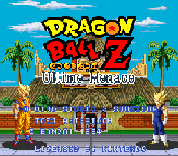 ROM FR DragonBall Z Ultime Menace download