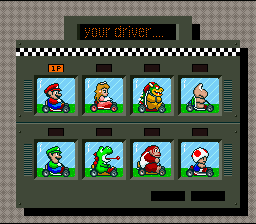 Super Mario Kart (snes)