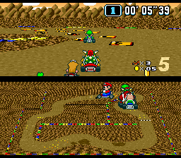 Super Mario Kart (snes)