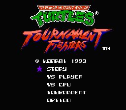 ROM Teenage Mutant Ninja Turtles Tournament Fighters  download