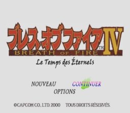 ROM FR Breath of Fire IV download