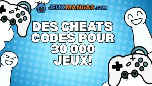 Lancement de notre base de données de cheats codes&nbsp;!