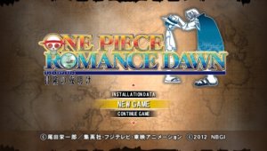 One Piece : Romance Dawn - Bouken no Yoake (PSP)