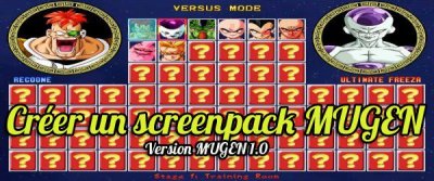 Créer son screenpack Mugen&nbsp;: Spécial Version Mugen 1.0