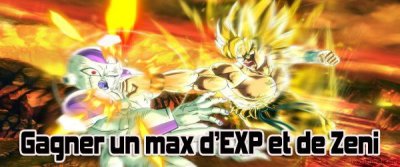 DragonBall Xenoverse&nbsp;: Gagner rapidement de l’expérience et des Zenis
