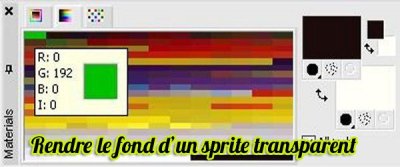 Rendre le fond d’un sprite transparent pour Mugen
