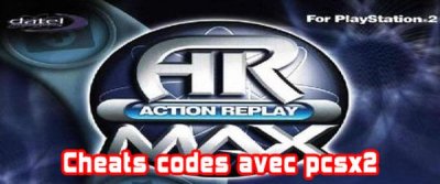 Utiliser les codes Action Replay avec PCSX2