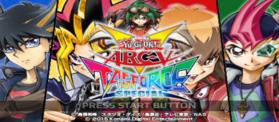 Yu-Gi-Oh&nbsp;! ARC-V Tag Force Special sur PSP traduit en Anglais