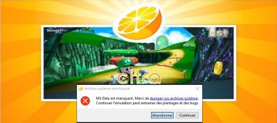 Citra 3DS&nbsp;: Résoudre les problèmes de mii data manquant 